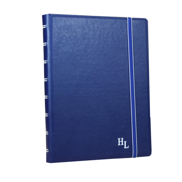 Notesbog A5 - blå