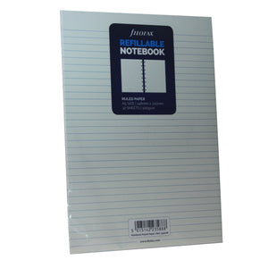 Papir - refill til Filofax A5 Notebook - linieret