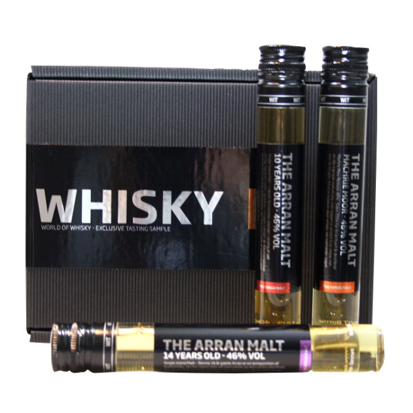 World of Whisky - luksusgaveæske med 3x60 ml. The Arran Collection